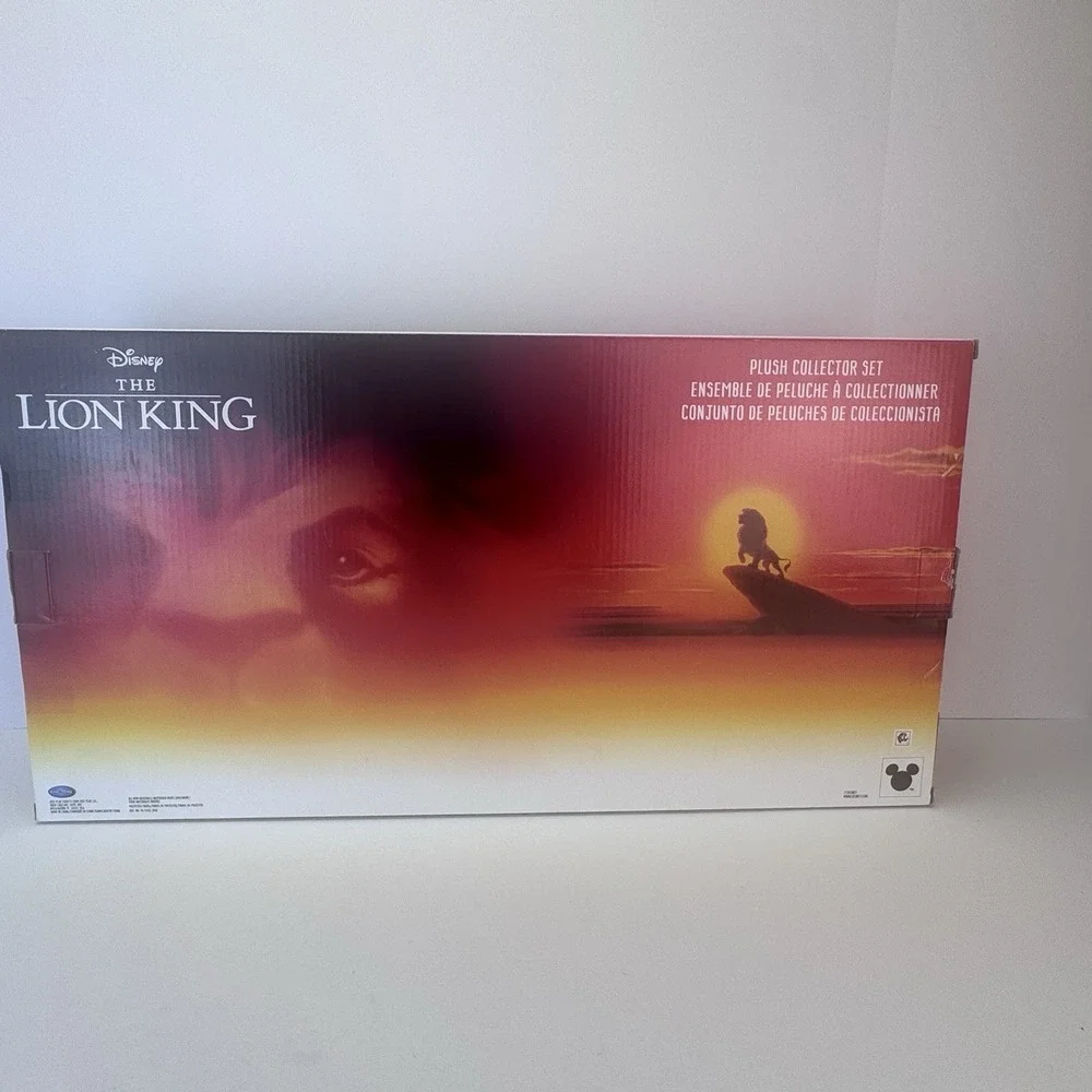 Disney The Lion King Plush Collector Set of 4 Timon Simba Nala Pumba New